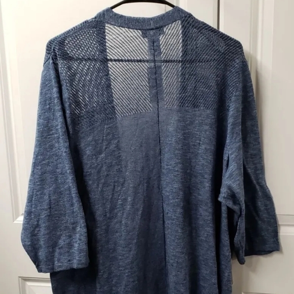 Catherines Women's Cardigan Sweater Size: 2X Open Front - Picture 7 of 11